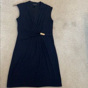 Navy Blue Casual Dress